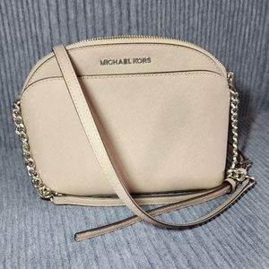 Michael Kors Crossbody Purse Gray/Silver